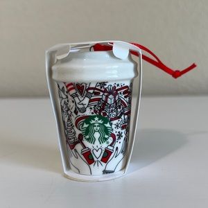 Starbucks Mini Coffee Cup Ornament 2017